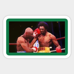 Hagler vs Hearns - 8 Minutes Of Fury Sticker